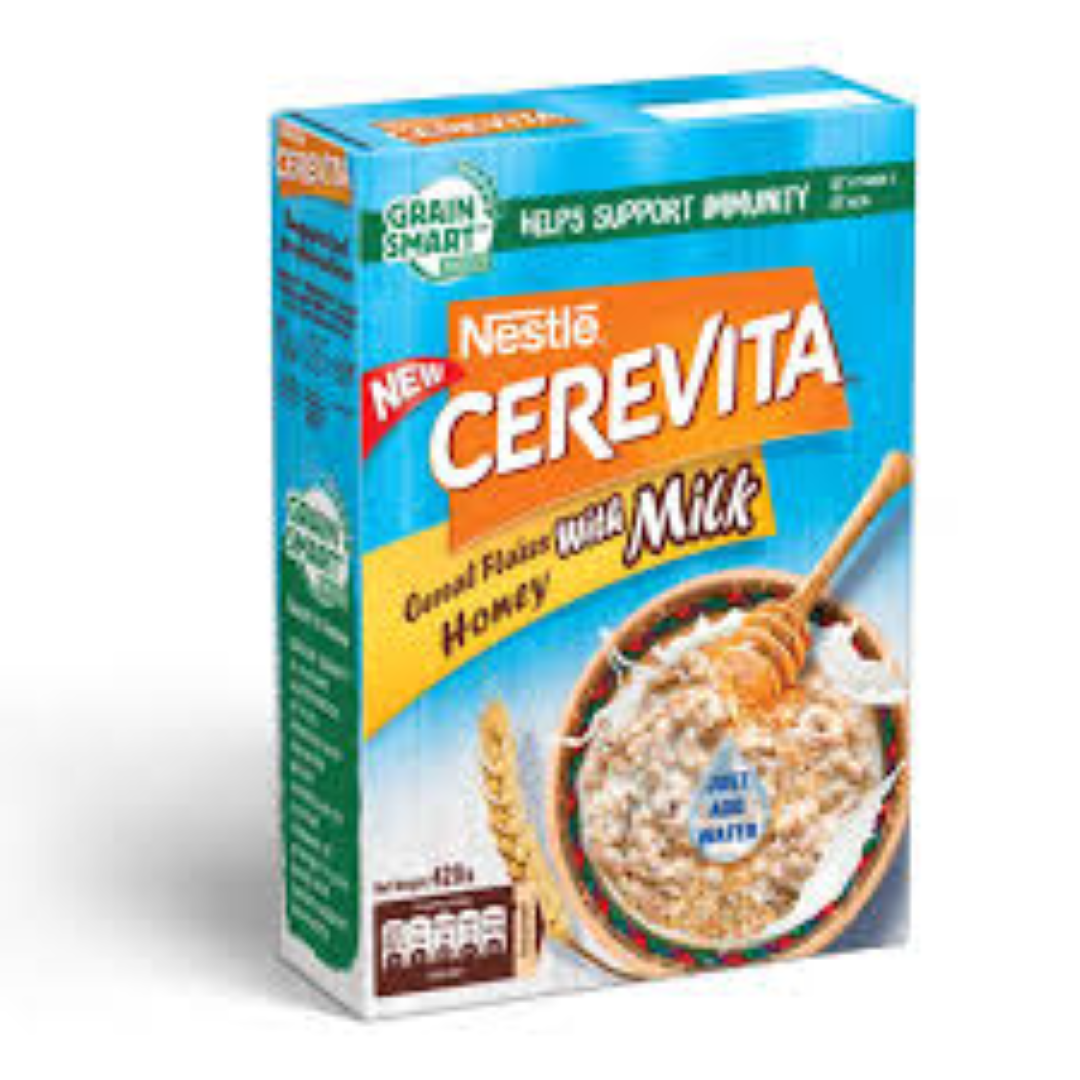 NESTLE CEREVITA FLAKES W MILK 420G